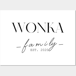 Wonka Family EST. 2020, Surname, Wonka Posters and Art